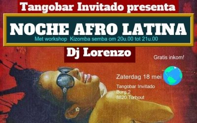 Noche Afro-Latina te Torhout met DJ Lorenzo